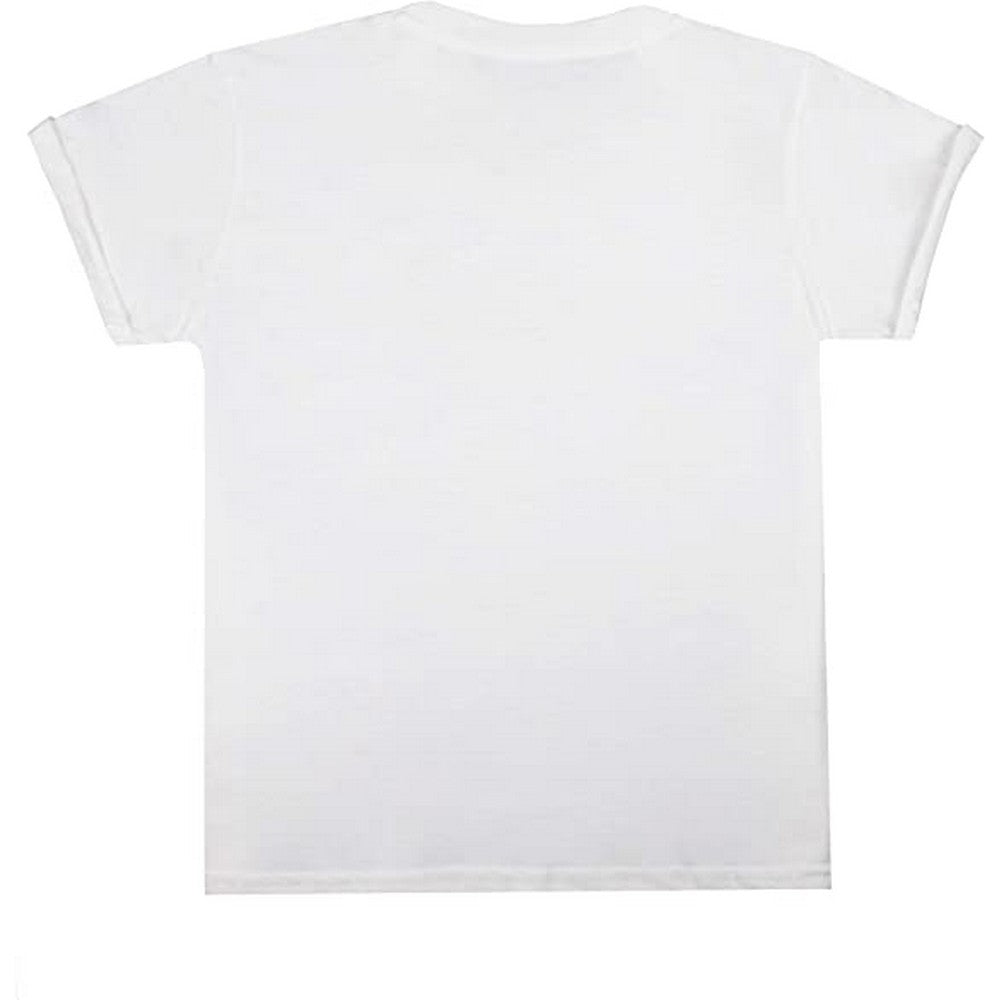 White - Back - Disney Girls Love Hands Mickey Mouse T-Shirt