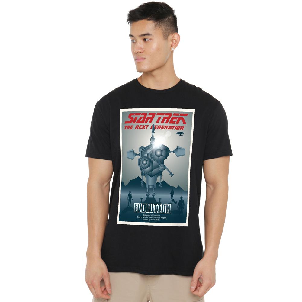 Black - Lifestyle - Star Trek Mens The Next Generation Season 3 Episode 1 T-Shirt