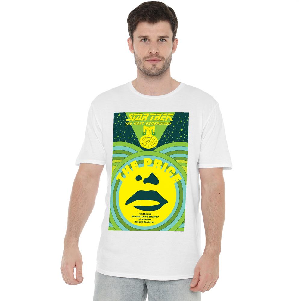 White - Lifestyle - Star Trek Mens The Next Generation Season 3 Episode 8 T-Shirt