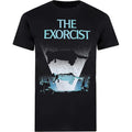 Black - Front - Exorcist Mens Raise T-Shirt