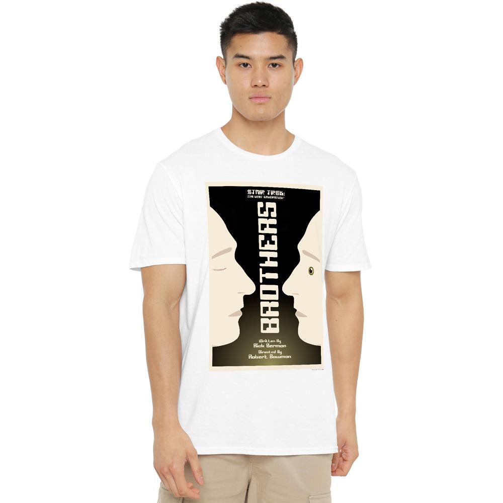 White - Lifestyle - Star Trek Mens The Next Generation Season 4 Episode 3 T-Shirt