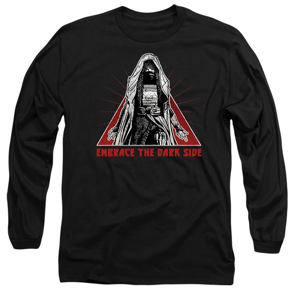 Black - Front - Star Wars: The Acolyte Unisex Adult Embrace The Dark Side Of The Force T-Shirt