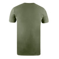 Military Green - Back - Star Wars Mens Rebel Attack X-Wing T-Shirt