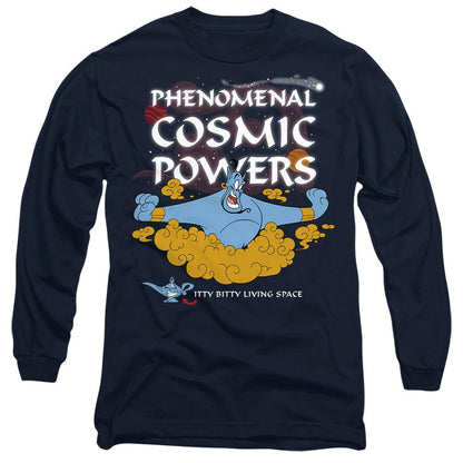 Navy - Front - Aladdin Unisex Adult Has Phenomenal Cosmic Powers T-Shirt