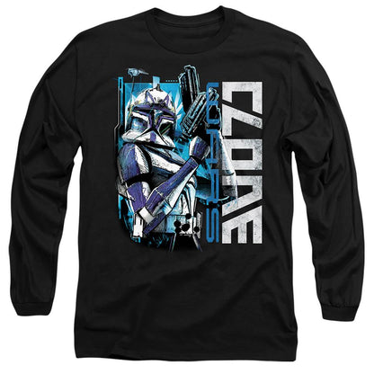 Black - Front - Star Wars Unisex Adult Clone Rex T-Shirt