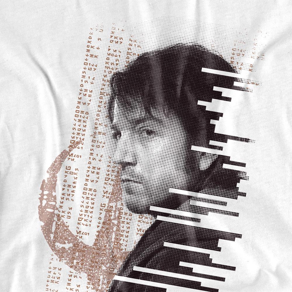 White - Side - Star Wars Unisex Adult Redacted Andor T-Shirt