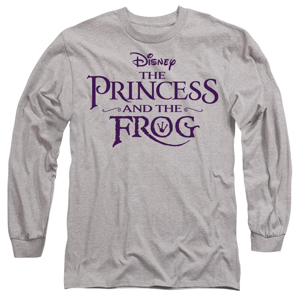 Sport Heather - Front - The Princess and the Frog Unisex Adult Logo T-Shirt