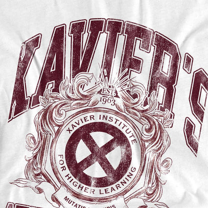 White - Side - Marvel Unisex Adult X-Men Athletic Dept Professor X T-Shirt