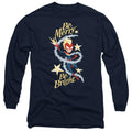 Navy - Front - Captain Marvel Unisex Adult Be Merry Be Bright T-Shirt