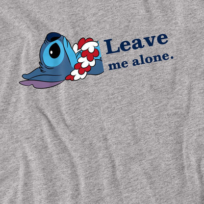 Sport Heather - Side - Lilo & Stitch Unisex Adult Leave Me Alone T-Shirt