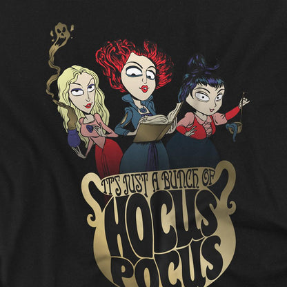 Black - Side - Hocus Pocus Unisex Adult Cooking Up A Potion Sanderson Sisters T-Shirt