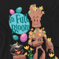 Black - Side - Guardians Of The Galaxy Unisex Adult In Full Bloom T-Shirt