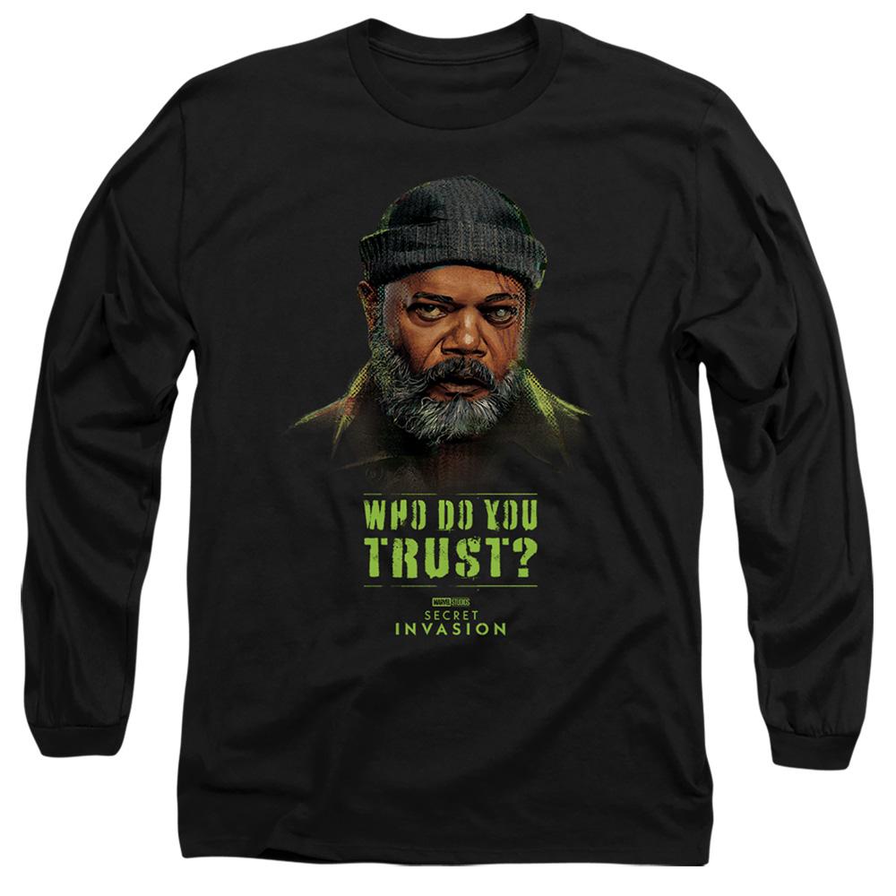 Black - Front - Marvel Unisex Adult Secret Invasion T-Shirt