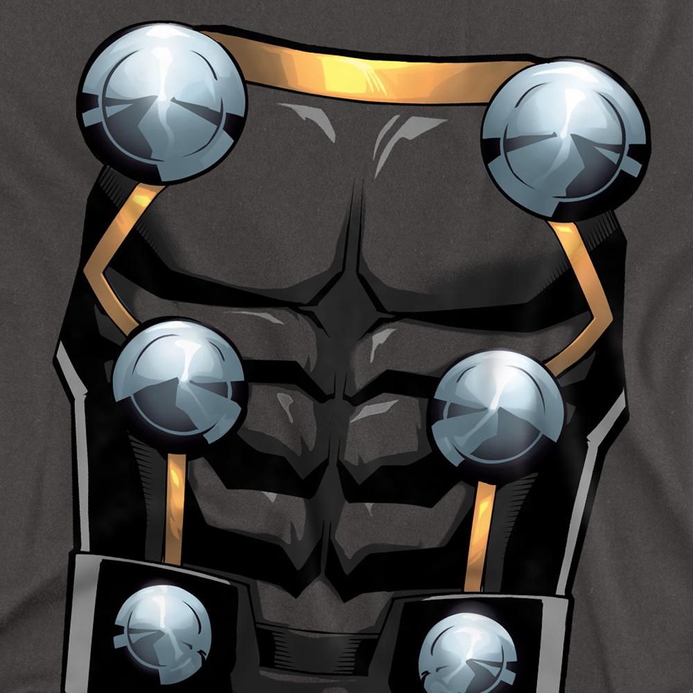 Charcoal - Side - Thor Unisex Adult Costume T-Shirt