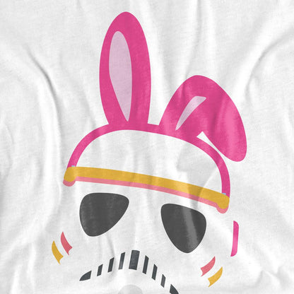 White - Side - Star Wars Unisex Adult Easter Bunny Stormtrooper T-Shirt