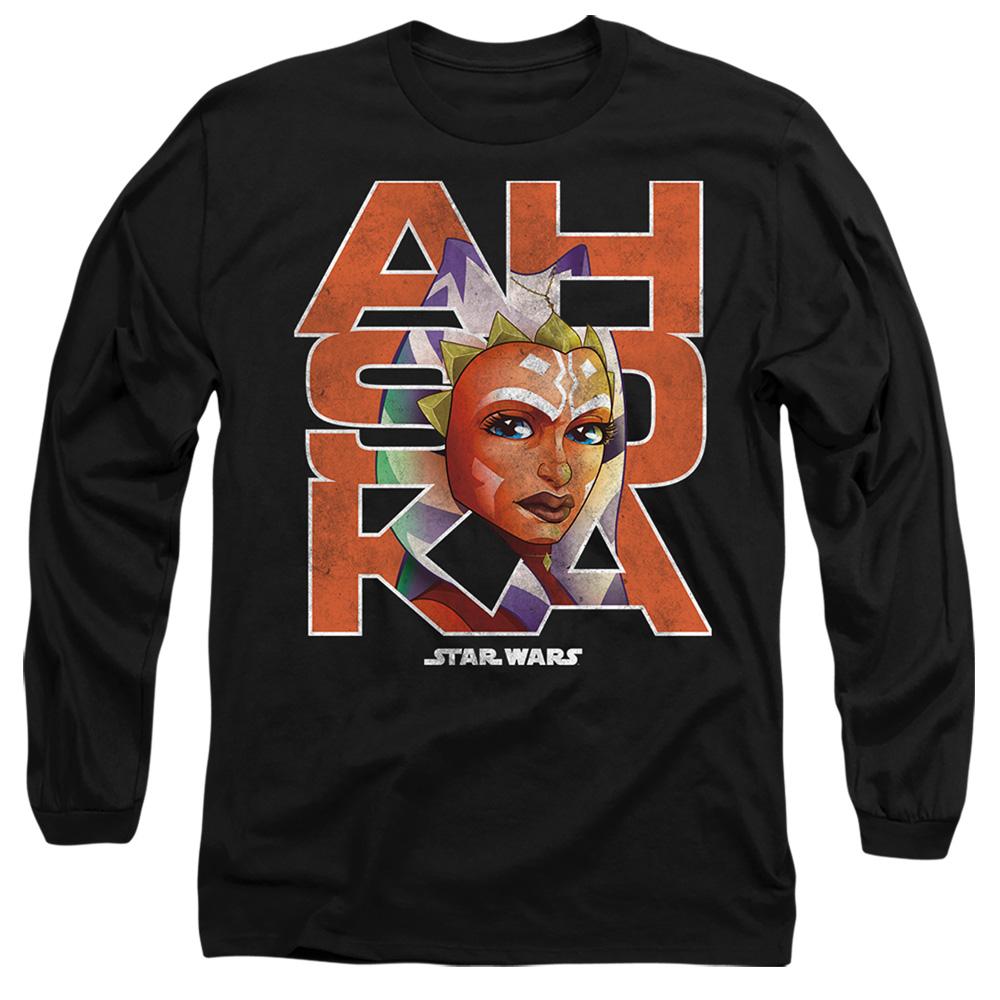 Black - Front - Ahsoka Unisex Adult T-Shirt