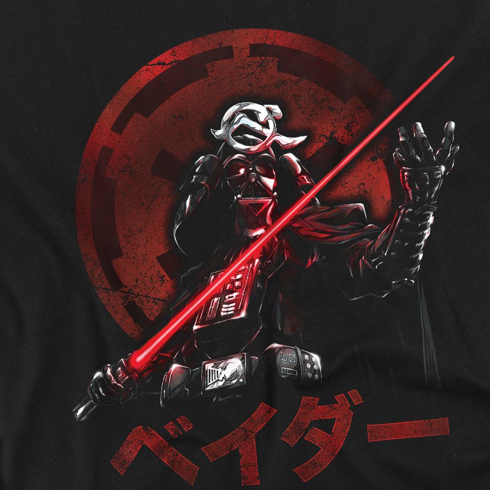 Black - Side - Star Wars Unisex Adult Visions Vader T-Shirt