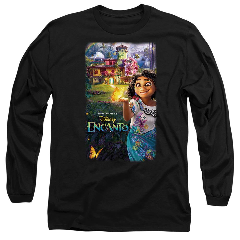Black - Front - Encanto Unisex Adult Movie Poster T-Shirt