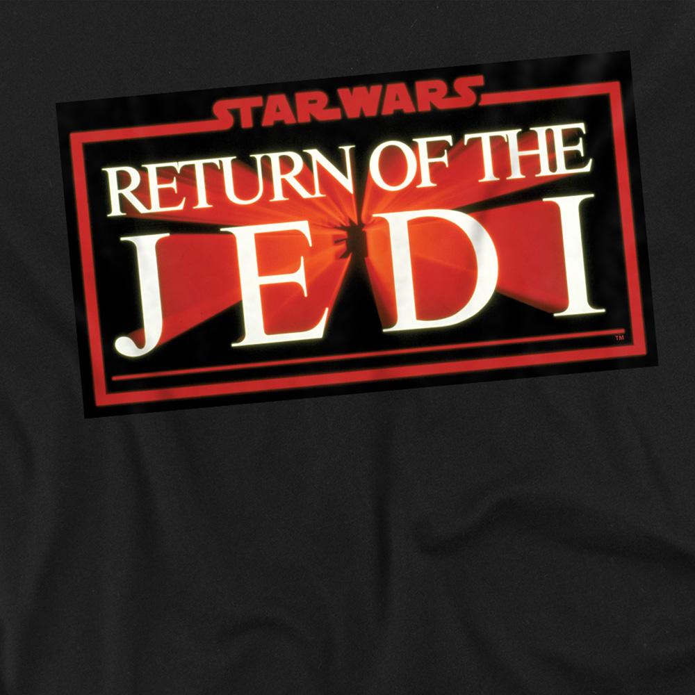 Black - Side - Star Wars Unisex Adult Jedi Warp T-Shirt