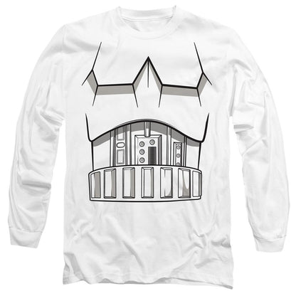 White - Front - Star Wars Unisex Adult Stormtrooper Costume T-Shirt