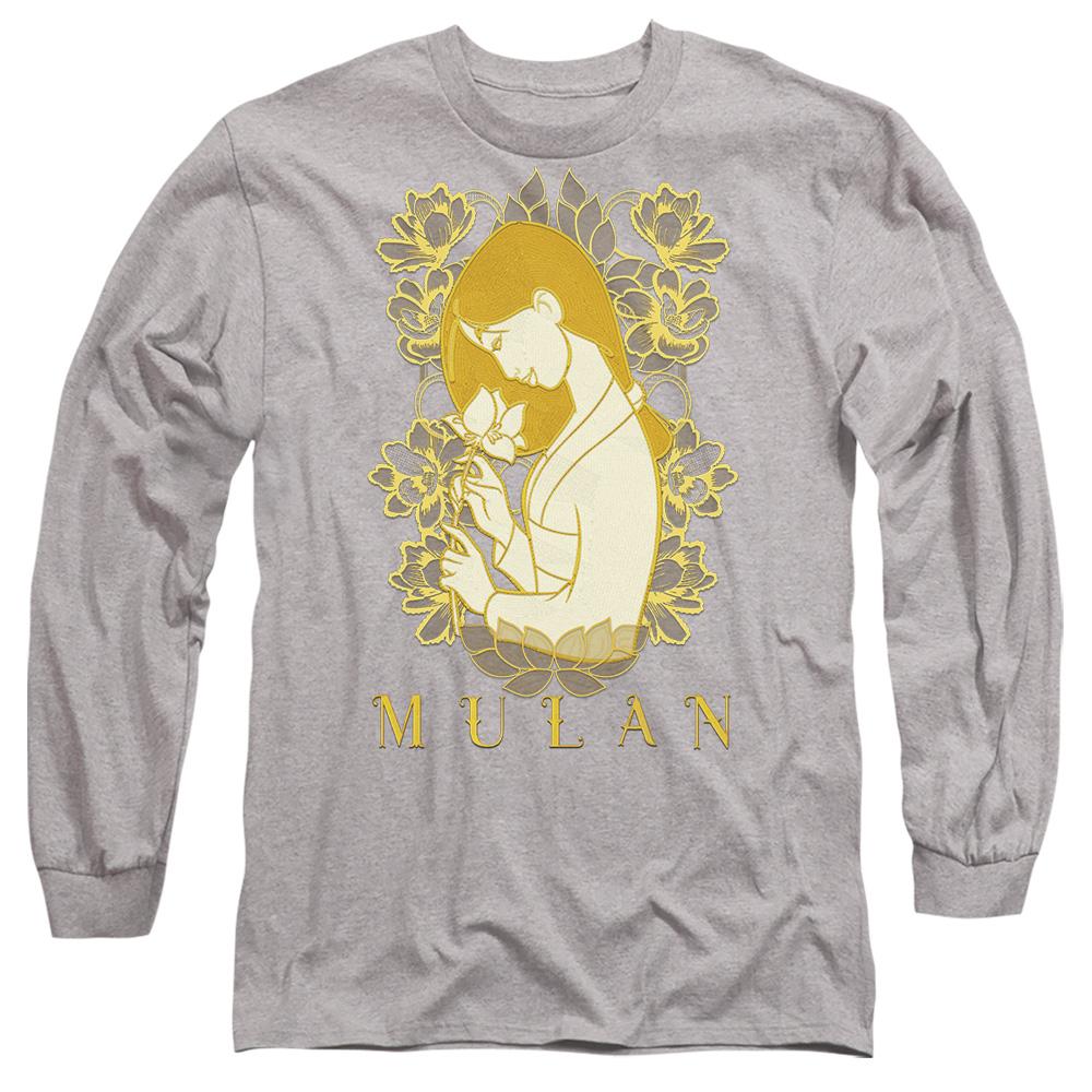 Sport Heather - Front - Mulan Unisex Adult Golden Garden T-Shirt