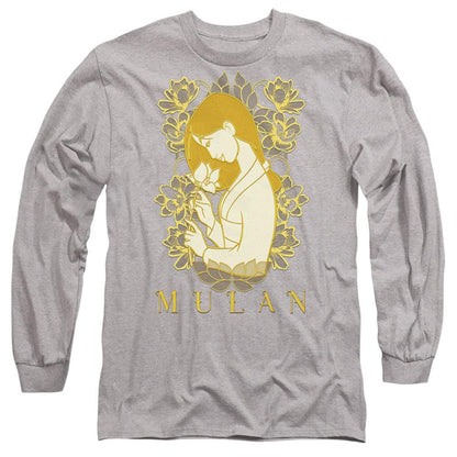 Sport Heather - Front - Mulan Unisex Adult Golden Garden T-Shirt