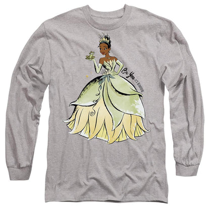 Sport Heather - Front - The Princess and the Frog Unisex Adult Be You, It´s Beautiful Tiana T-Shirt