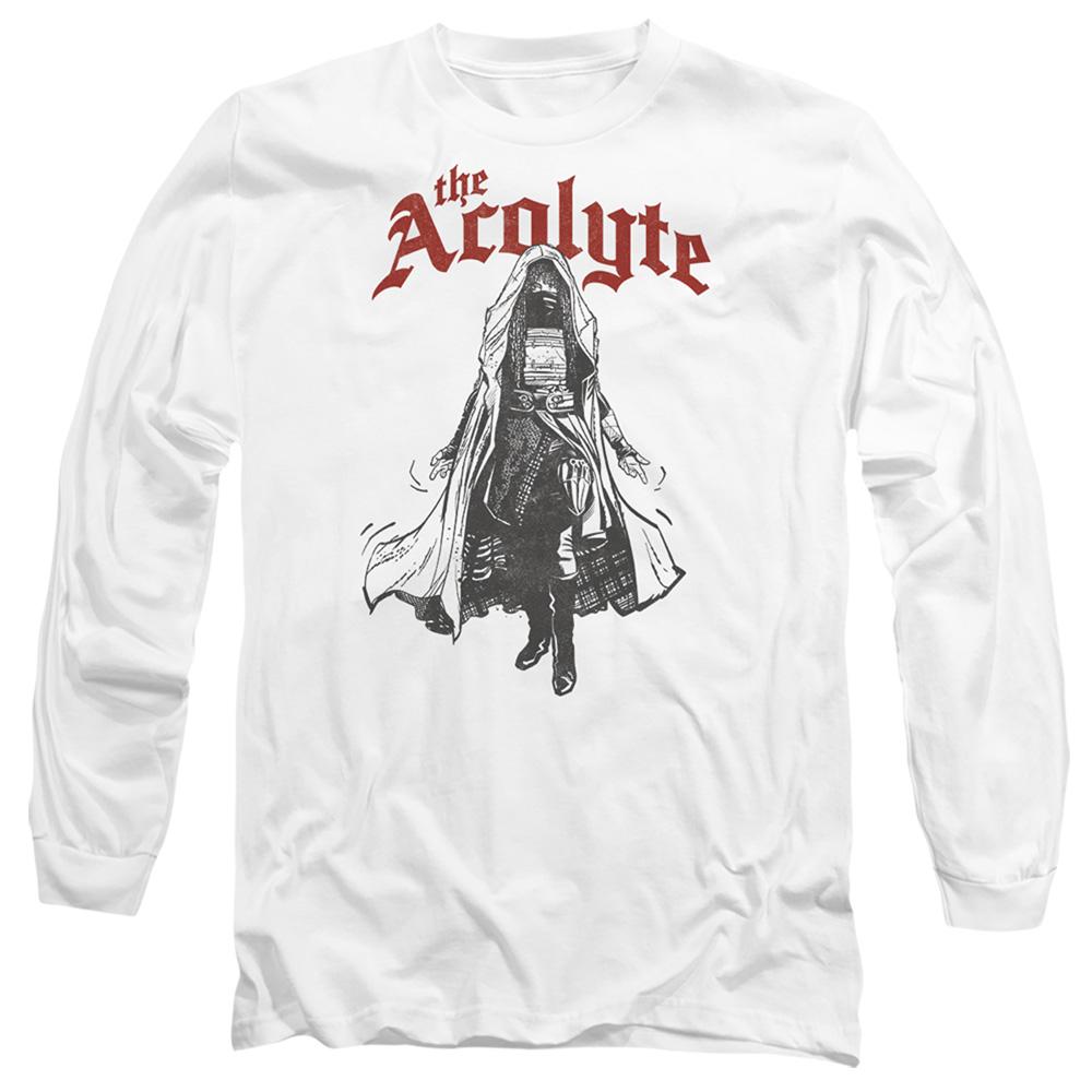 White - Front - Star Wars: The Acolyte Unisex Adult High Republic Dark Side T-Shirt