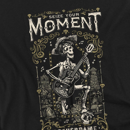 Black - Side - Coco Unisex Adult Seize Your Moment Recuerdame Hector T-Shirt