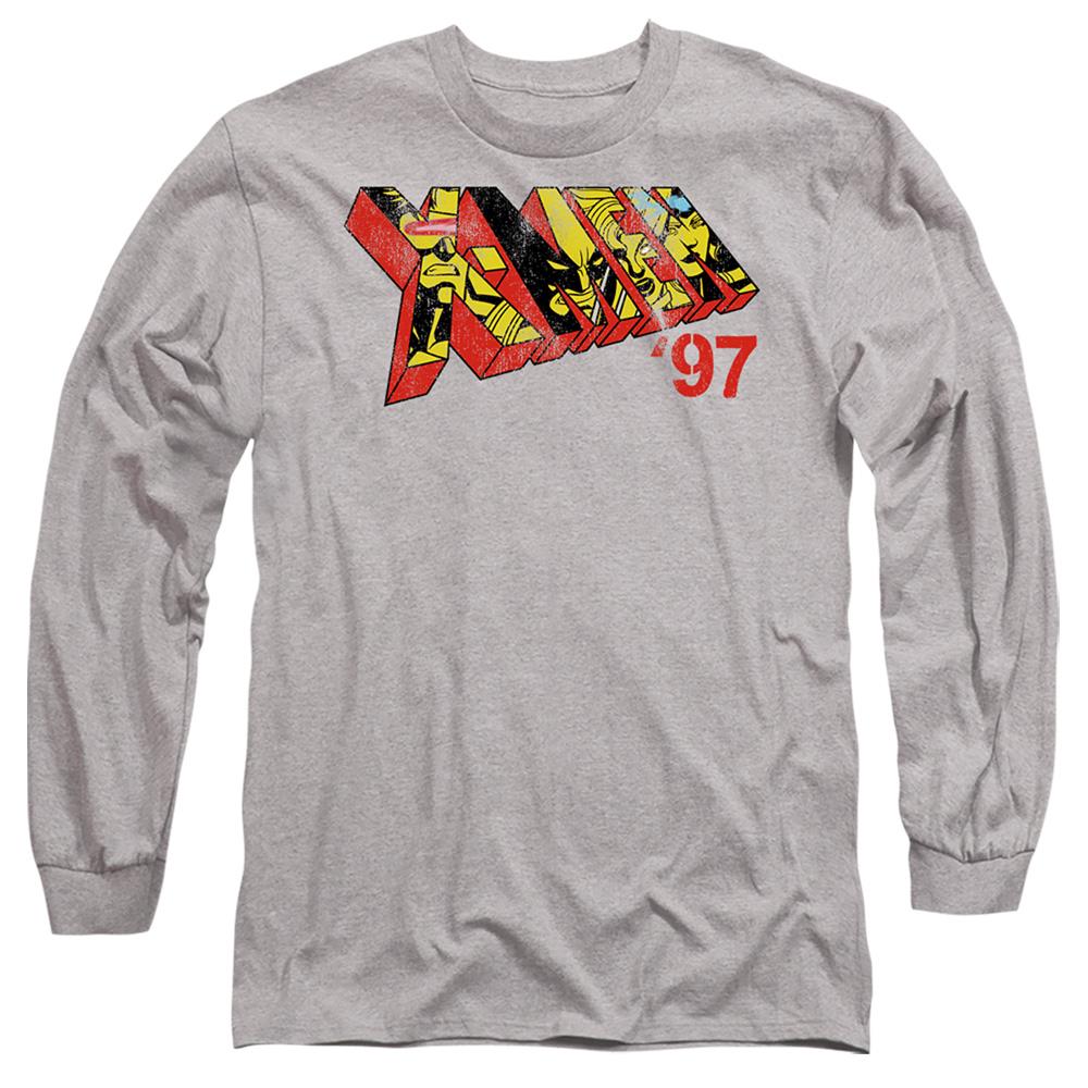 Sport Heather - Front - Marvel Unisex Adult X-Men 97 Comic Logo T-Shirt