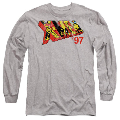 Sport Heather - Front - Marvel Unisex Adult X-Men 97 Comic Logo T-Shirt