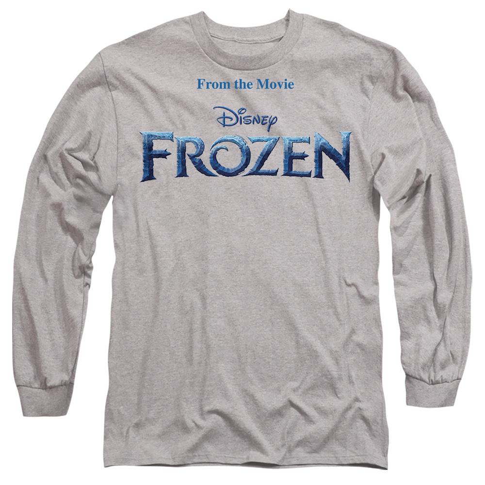 Sport Heather - Front - Frozen Unisex Adult Logo T-Shirt