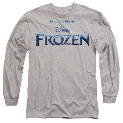 Sport Heather - Front - Frozen Unisex Adult Logo T-Shirt