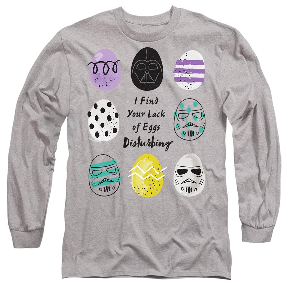 Sport Heather - Front - Star Wars Unisex Adult Your Lack Of Easter Eggs Disturbing Darth Vader T-Shirt