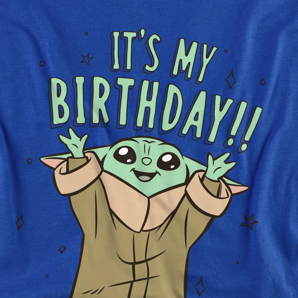 Royal Blue - Side - Star Wars Unisex Adult It´s My Birthday T-Shirt