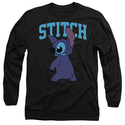 Black - Front - Lilo & Stitch Unisex Adult Classic Pose T-Shirt