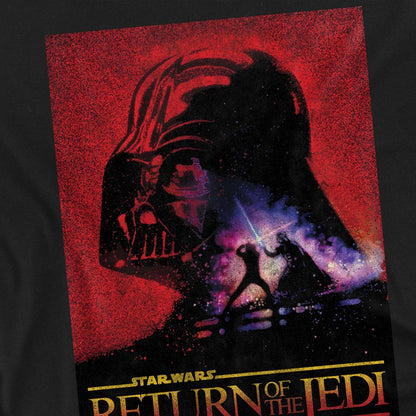 Black - Side - Star Wars Unisex Adult Return Of The Jedi Block T-Shirt