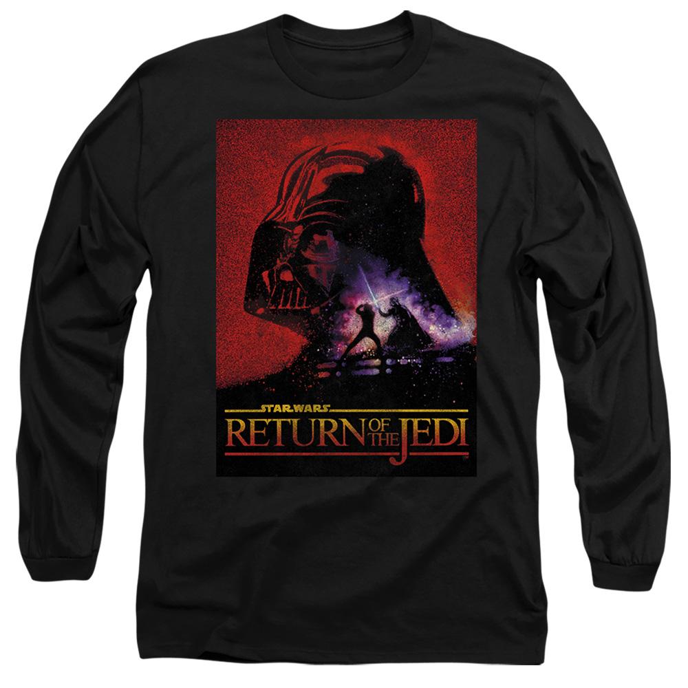 Black - Front - Star Wars Unisex Adult Return Of The Jedi Block T-Shirt