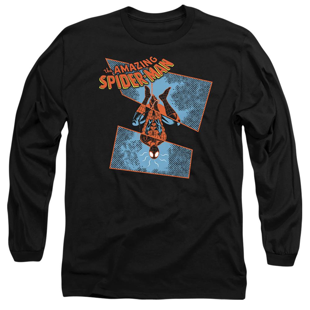 Black - Front - Spider-Man Unisex Adult Spidey Senses Tingling T-Shirt