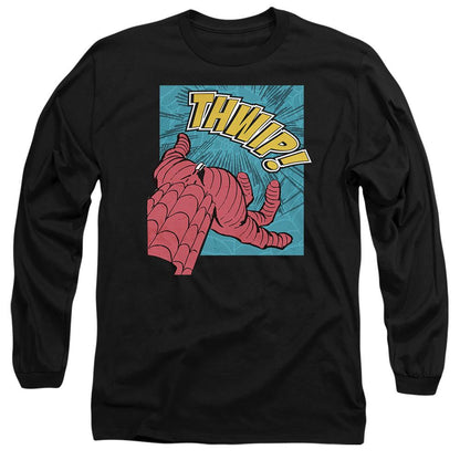 Black - Front - Spider-Man Unisex Adult Thwip T-Shirt
