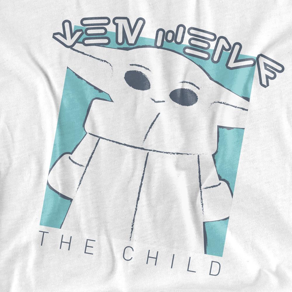 White - Side - Star Wars Unisex Adult The Child T-Shirt