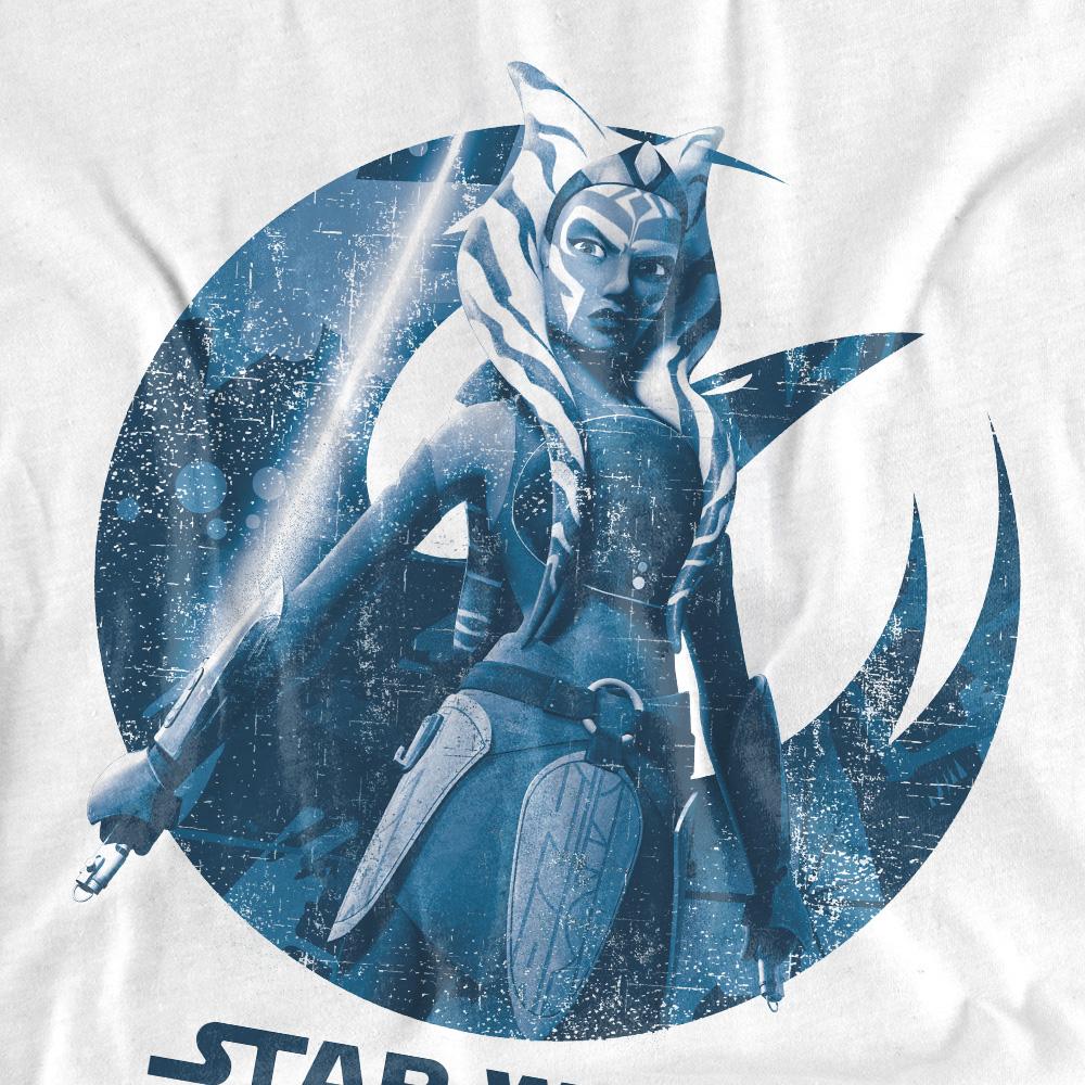 White - Side - Ahsoka Unisex Adult Ready T-Shirt