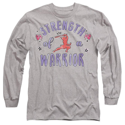 Sport Heather - Front - Mulan Unisex Adult Strength Of A Warrior T-Shirt