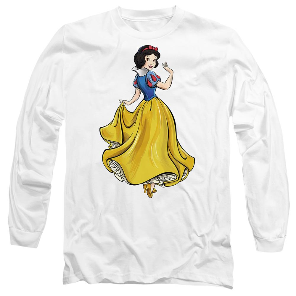 White - Front - Snow White And The Seven Dwarfs Unisex Adult Fairest Princess Of Them All T-Shirt