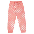White-Pink - Lifestyle - Tom and Jerry Womens-Ladies Logo Long Pyjama Set