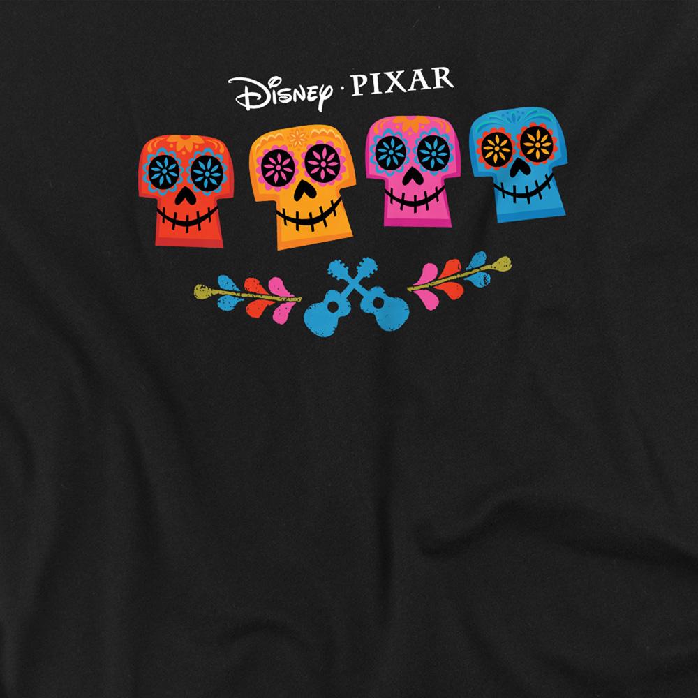 Black - Side - Coco Unisex Adult Colour Logo T-Shirt