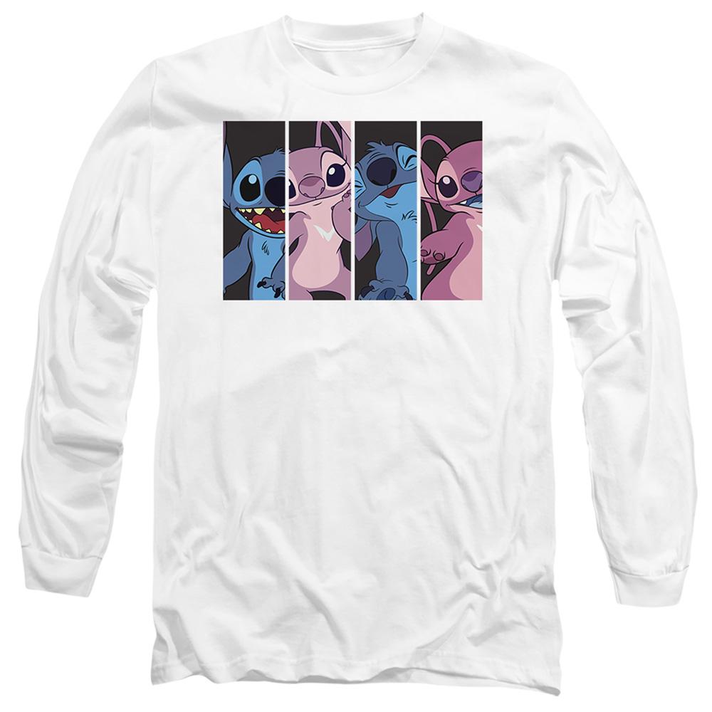 White - Front - Lilo & Stitch Unisex Adult Stitch Angel Boxes T-Shirt