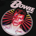 Black - Lifestyle - David Bowie Womens-Ladies Rainbow T-Shirt