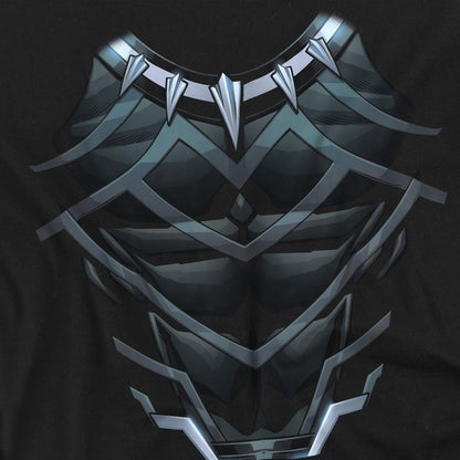 Black - Side - Black Panther Unisex Adult Costume T-Shirt