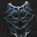Black - Side - Black Panther Unisex Adult Costume T-Shirt